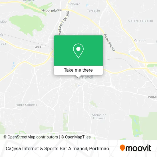Ca@sa Internet & Sports Bar Almancil map
