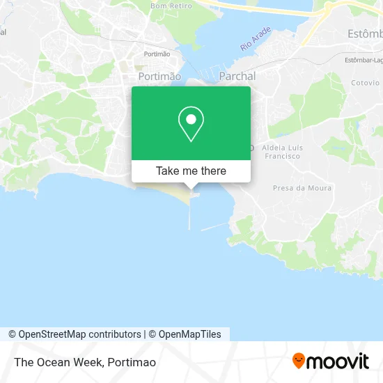 The Ocean Week map