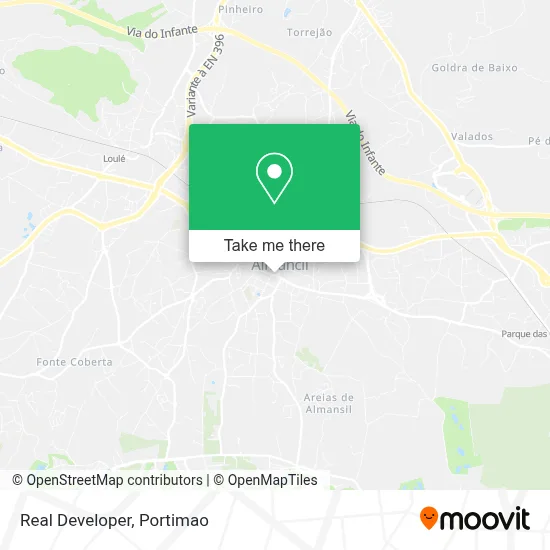 Real Developer map