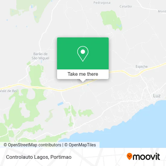Controlauto Lagos map