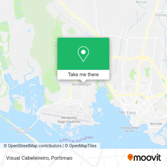 Visual Cabeleireiro map