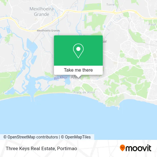 Three Keys Real Estate map