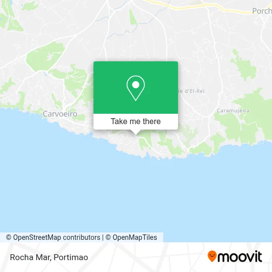 Rocha Mar map