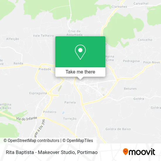 Rita Baptista - Makeover Studio map