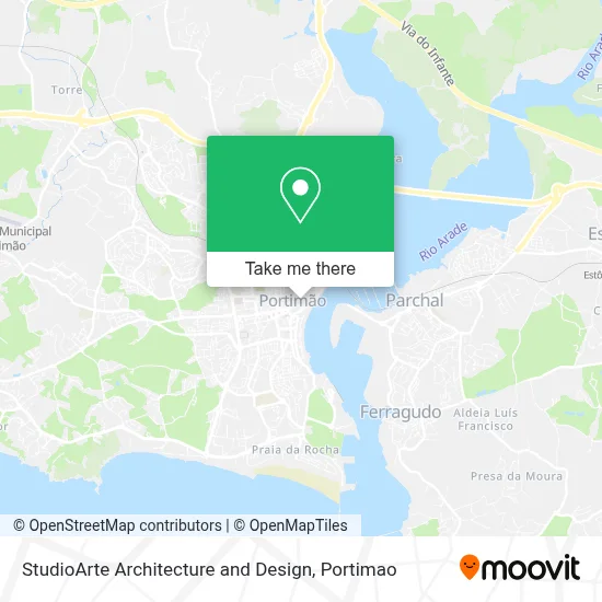 StudioArte Architecture and Design map