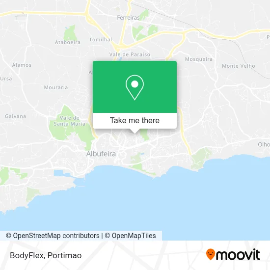 BodyFlex map