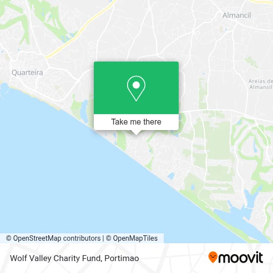 Wolf Valley Charity Fund map