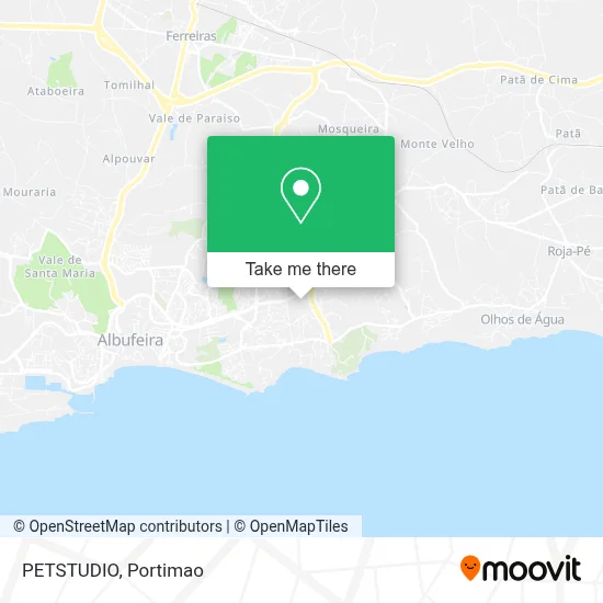 PETSTUDIO map