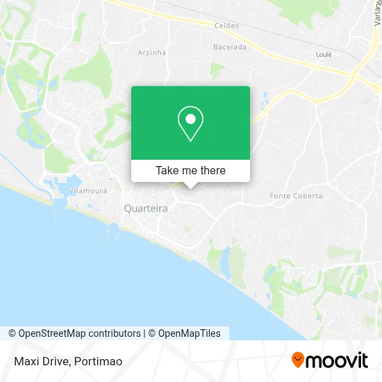Maxi Drive map