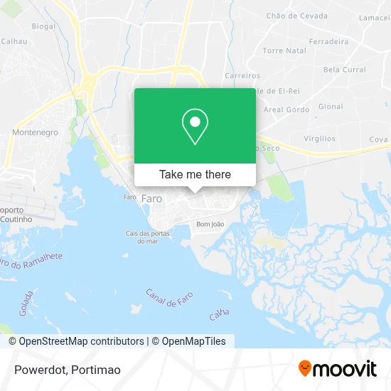 Powerdot map