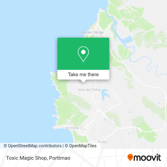 Toxic Magic Shop map