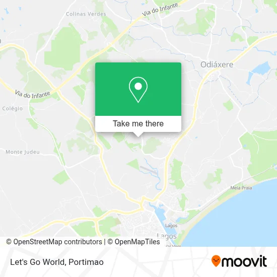 Let's Go World map