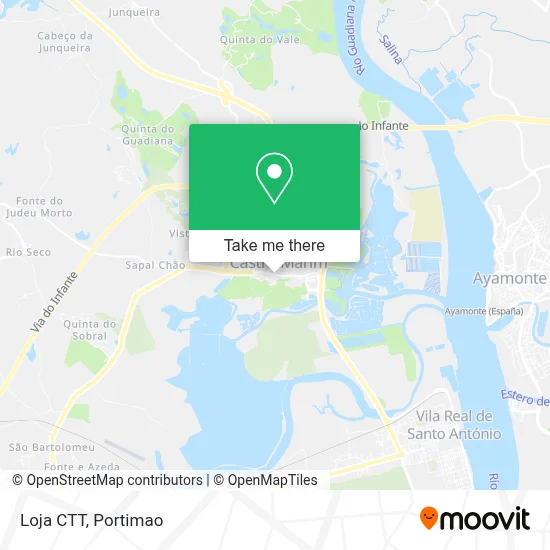 Loja CTT map