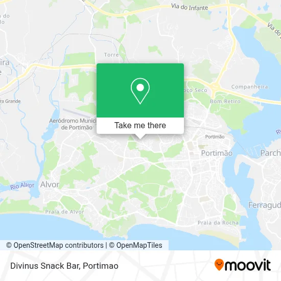 Divinus Snack Bar map