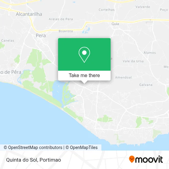 Quinta do Sol map