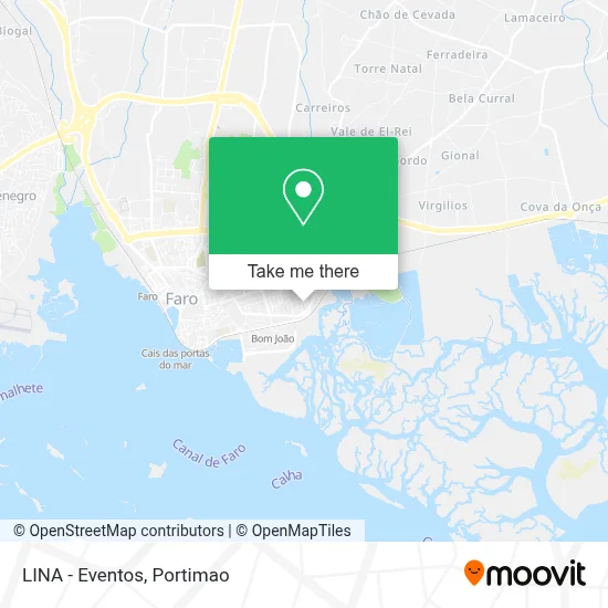 LINA - Eventos map