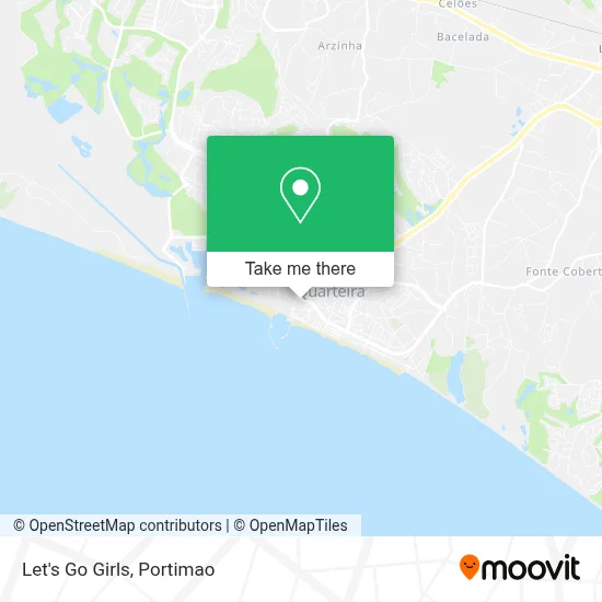 Let's Go Girls map