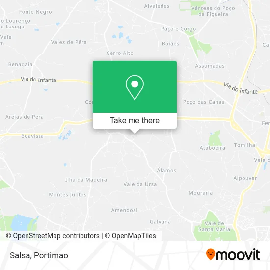 Salsa map