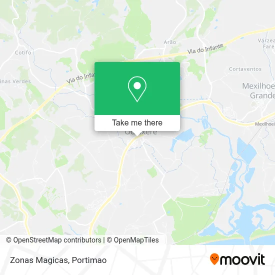 Zonas Magicas map