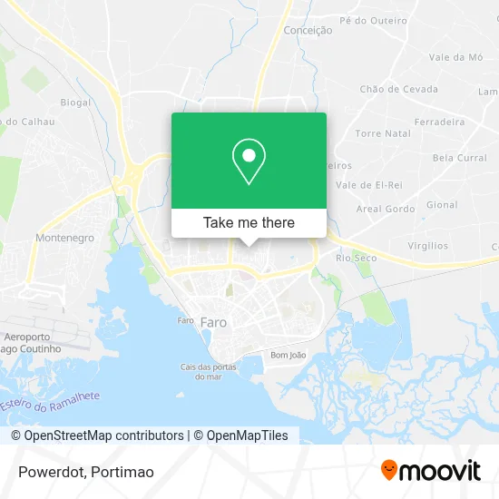 Powerdot map
