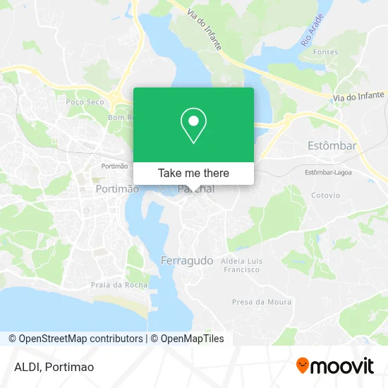 ALDI map