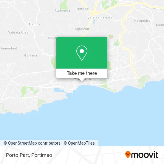 Porto Part map