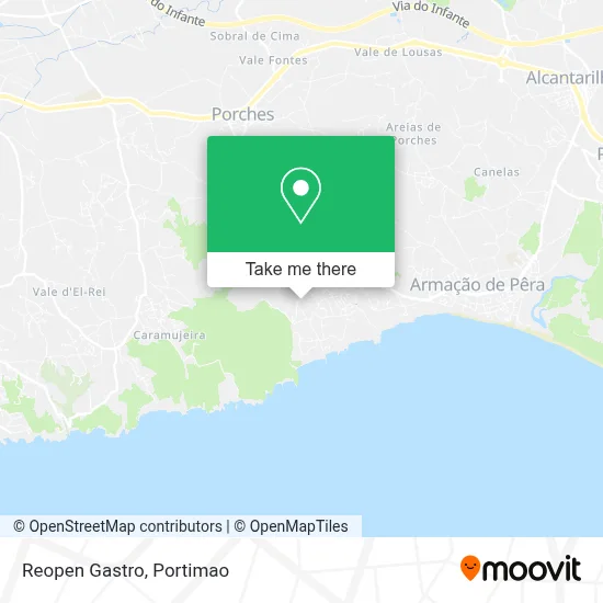 Reopen Gastro map