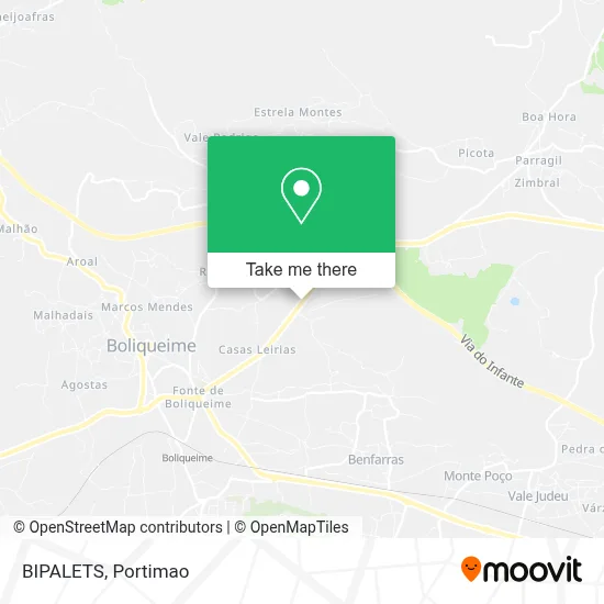BIPALETS map