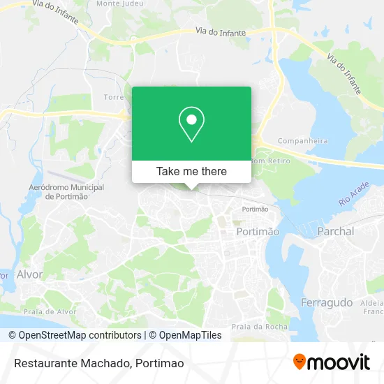 Restaurante Machado map