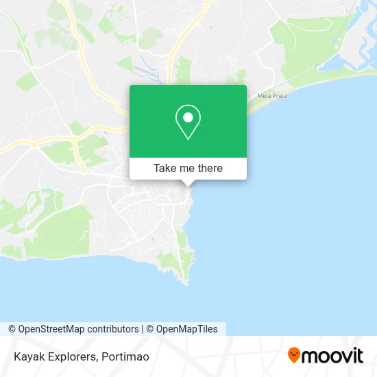 Kayak Explorers map