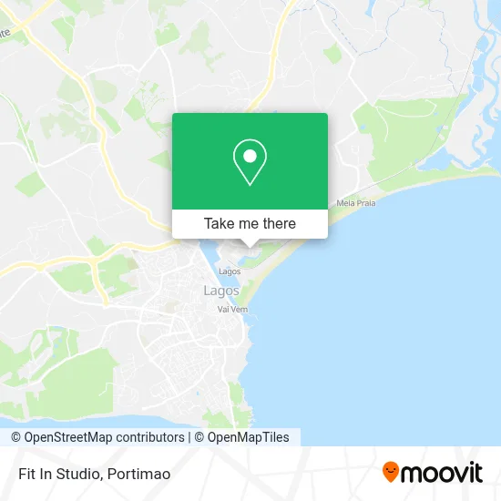 Fit In Studio map