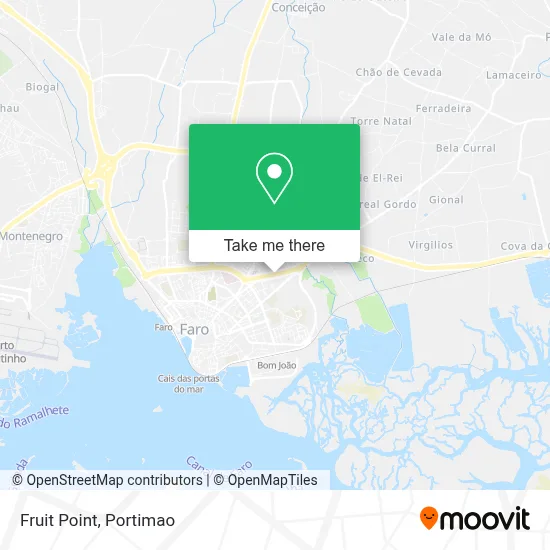 Fruit Point map