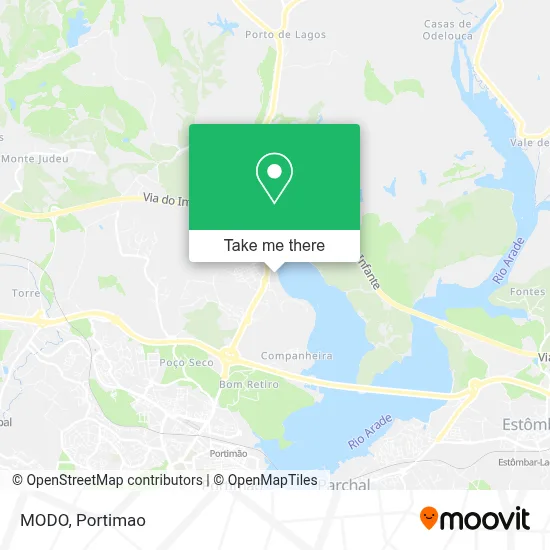 MODO map
