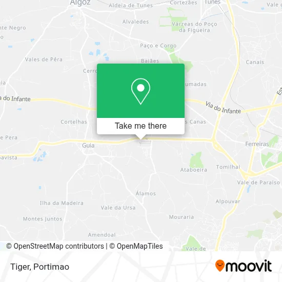 Tiger map