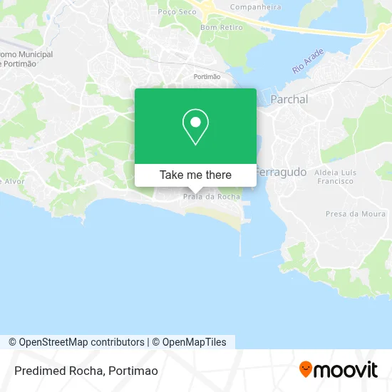 Predimed Rocha map