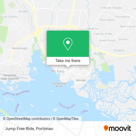 Jump Free Ride map