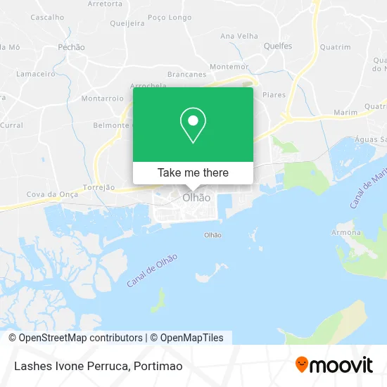 Lashes Ivone Perruca map