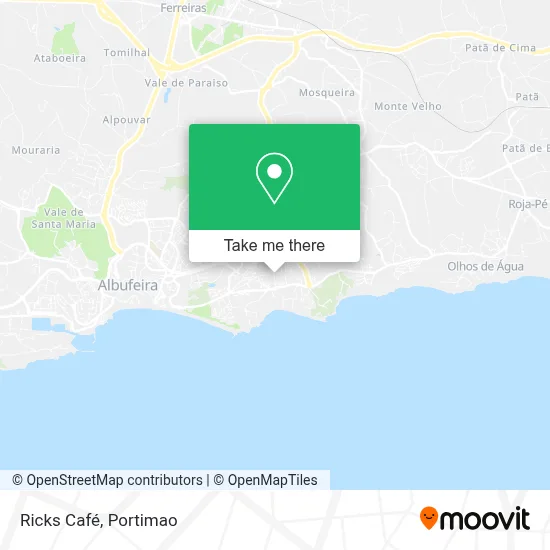 Ricks Café map