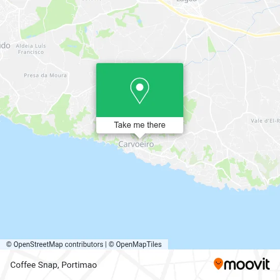 Coffee Snap map