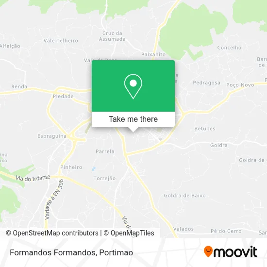 Formandos Formandos map