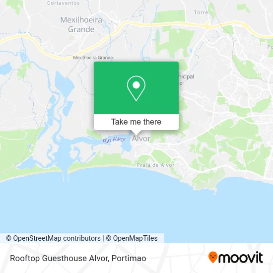 Rooftop Guesthouse Alvor map
