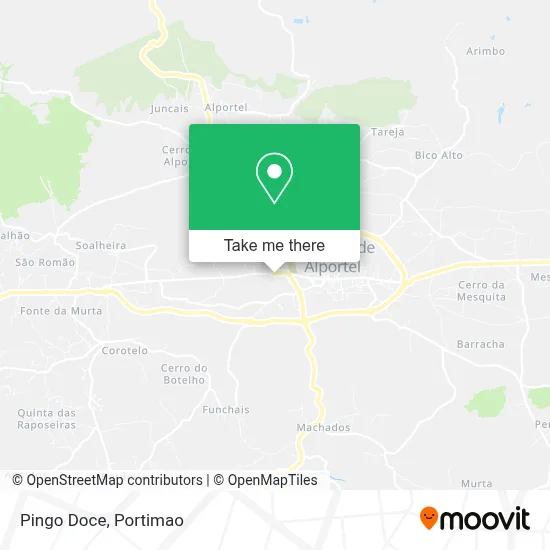 Pingo Doce map