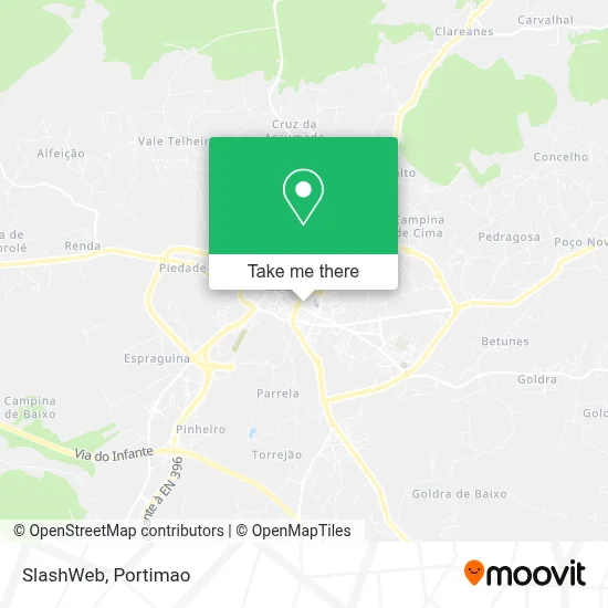 SlashWeb map
