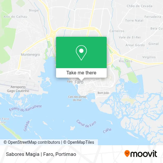 Sabores Magia | Faro map