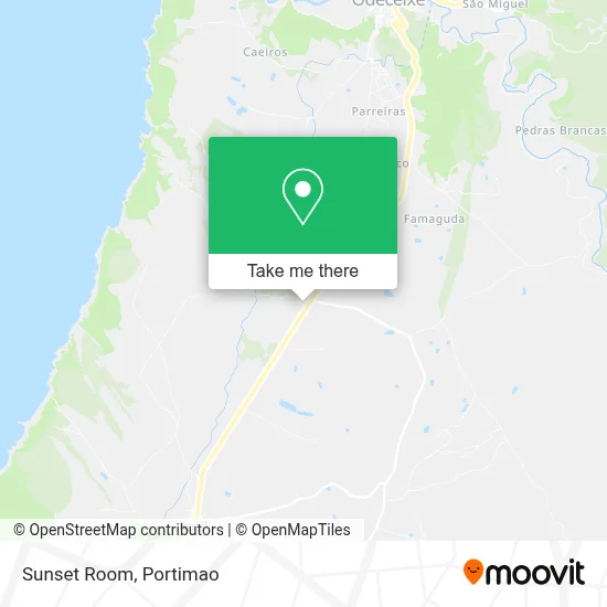 Sunset Room map