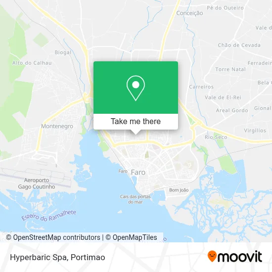 Hyperbaric Spa map