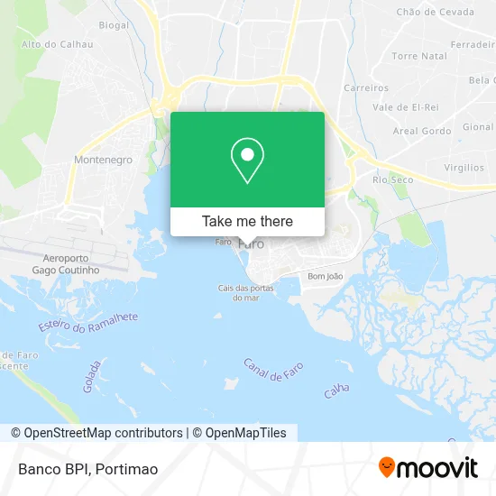Banco BPI map