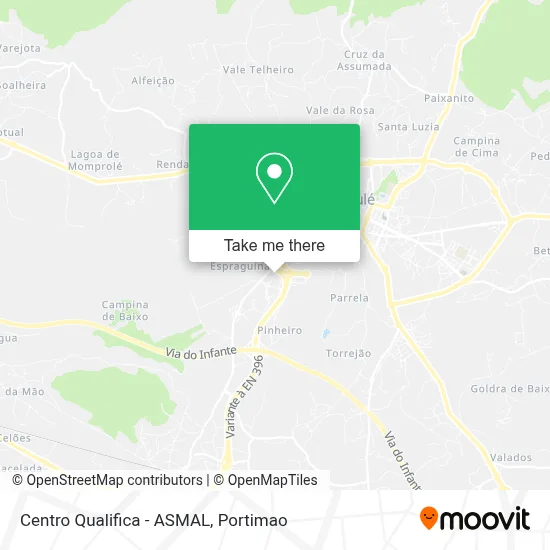 Centro Qualifica - ASMAL map