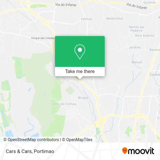 Cars & Cars map