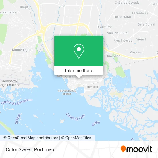 Color Sweat map